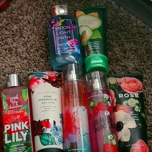 Bath and bodyworks lotion and spray